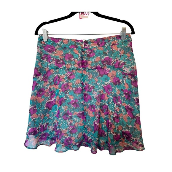 BCBGeneration Floral Mini Skirt - Picture 3 of 8